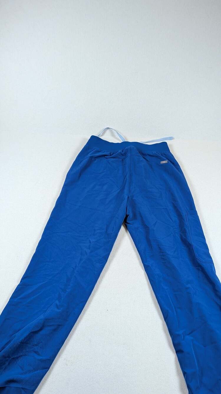 FIGS Technical Collection Blue Drawstring Pants Size M/T